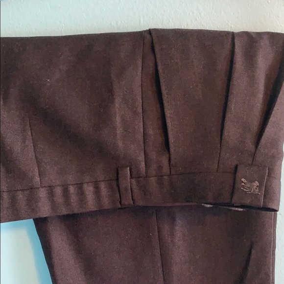 Burberry Other - Burberry wool pleated dress pants 46 (US 31)